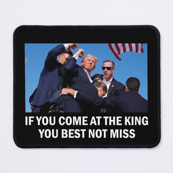 Item preview, If You Come At The King You Best Not Miss Trump 2024 Election designed and sold by rewingjadeArt.