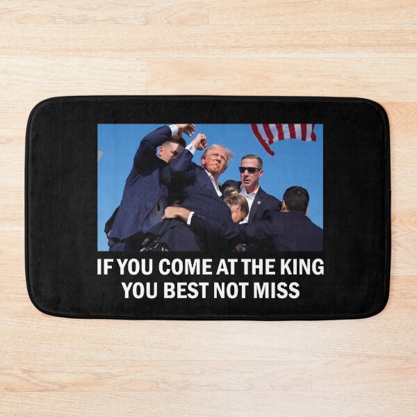 Item preview, If You Come At The King You Best Not Miss Trump 2024 Election designed and sold by rewingjadeArt.