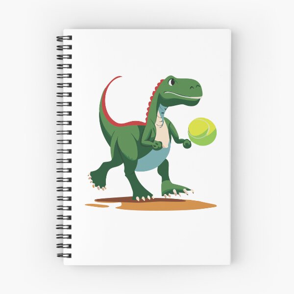 Item preview, A Dinosaur Playing Tennis designed and sold by shufflik.