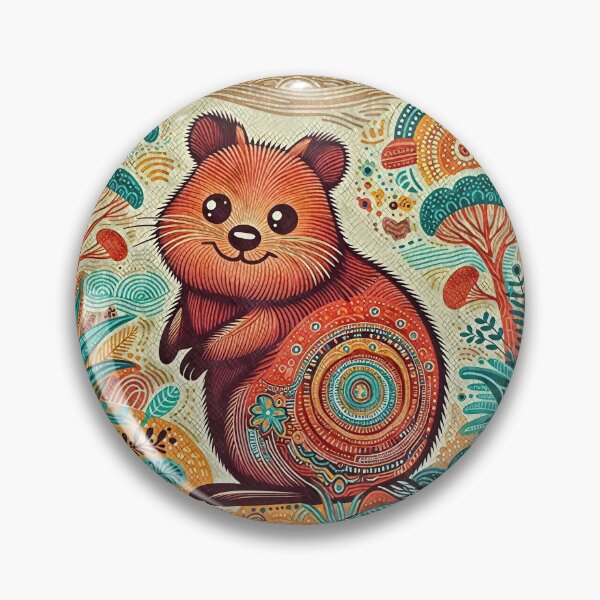 Item preview, Quokka - Aboriginal Mosaic designed and sold by deusrex007.
