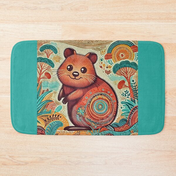 Item preview, Quokka - Aboriginal Mosaic designed and sold by deusrex007.