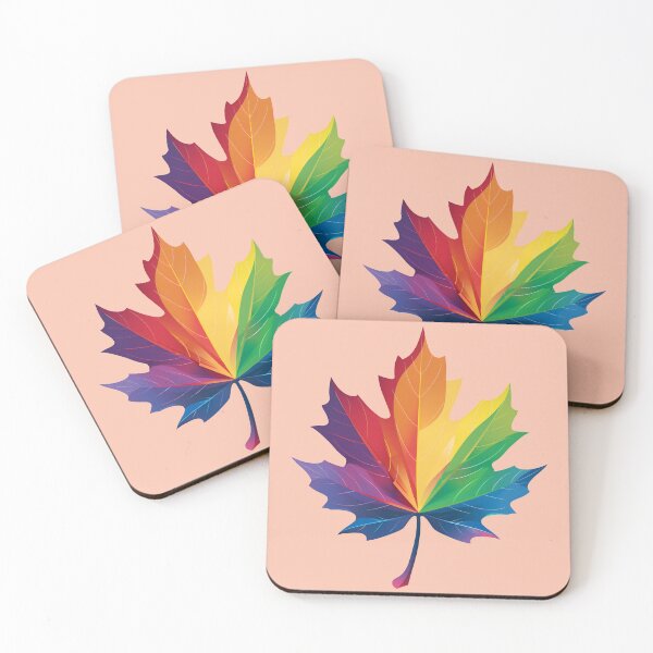 Item preview,  LGBTQ Pride leaf   designed and sold by proudlyparent.