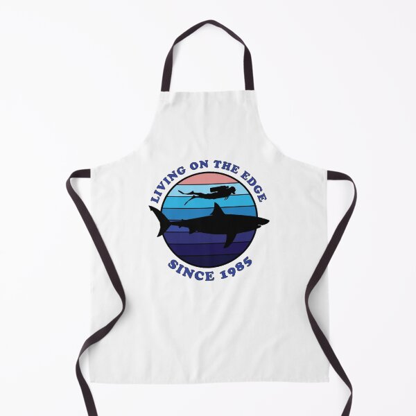 Item preview, Living on the Edge Since 1985 Retro Surf Design designed and sold by Robert O.  Clark.