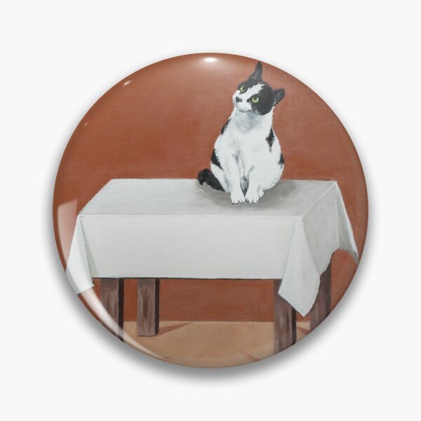 Item preview, The cat on the table designed and sold by Christa Murken.