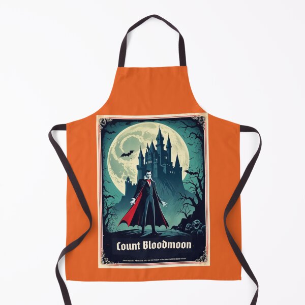 Item preview, Vintage Poster Vampire Halloween Spooky Count Bloodmoon Design for Men Women and Teens Gothic Streetwear designed and sold by AnalajiaDesigns.