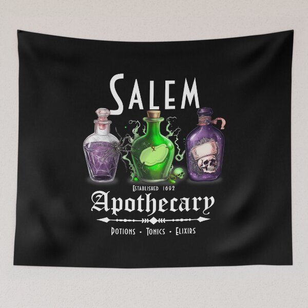 Item preview, Salem Apothecary Established 1692 Potions-Tonics-Elixirs designed and sold by Gsallicat.