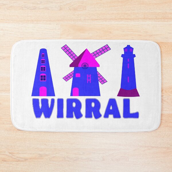 Item preview, Wirral landmarks designed and sold by szesnastka.