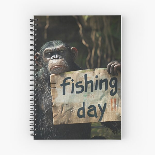 Item preview, Ape fishing day designed and sold by Brendon987.