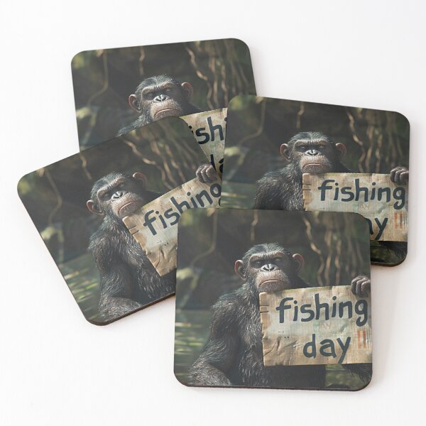 Item preview, Ape fishing day designed and sold by Brendon987.