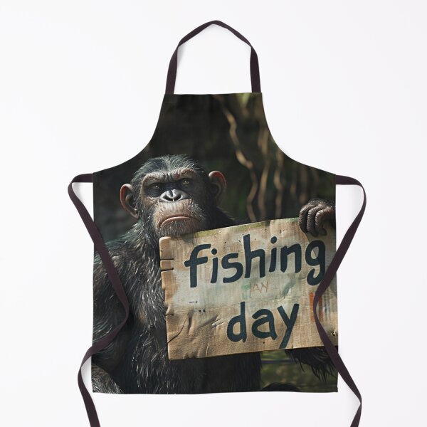 Item preview, Ape fishing day designed and sold by Brendon987.