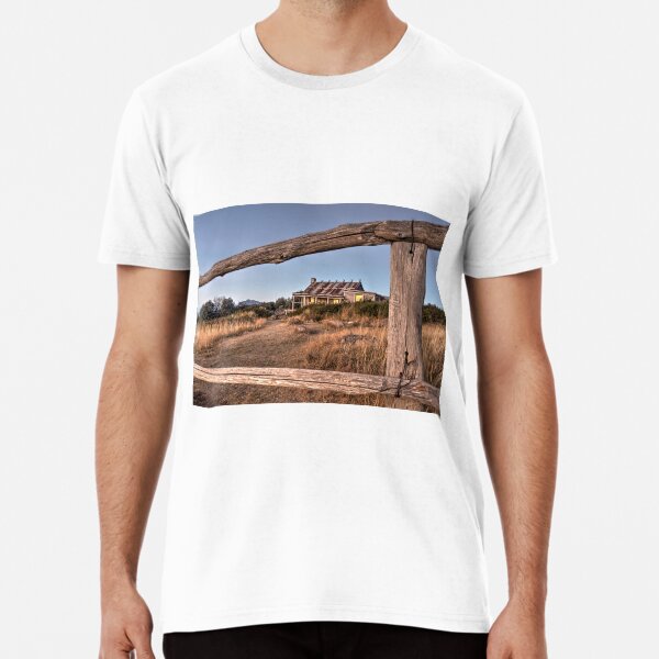 Sunset at Craig's Hut Premium T-Shirt