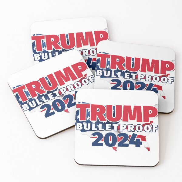 Item preview, Trump is Bulletproof designed and sold by Danver Thread and Sticker Company.