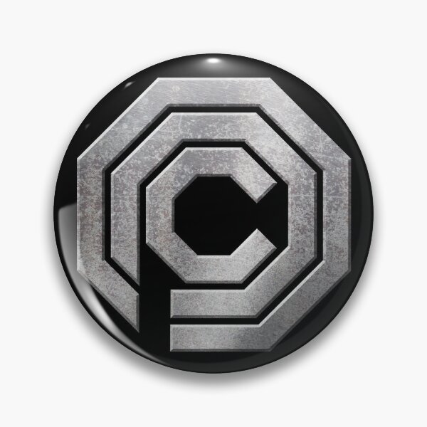 Item preview, OmniCP 1980s Sci Fi Inspired Dystopian Movie Reference Evil Corporation Logo Apparel Design designed and sold by Axolotl Apparel.