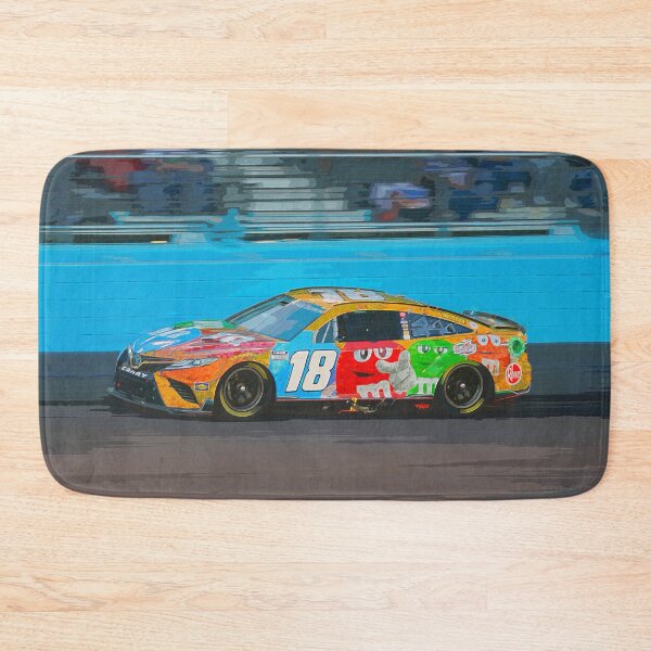 Artikelvorschau, Kyle Busch fährt sein Nascar Cup-Rennauto-Aquarell entworfen und verkauft von Rodissimus1984.