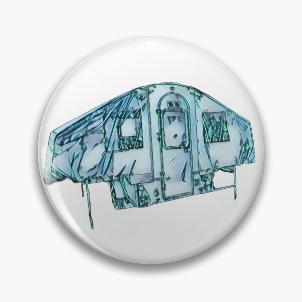 Item preview, Blue and Green Folding Camper/Trailer Tent designed and sold by BeccaAelishe.