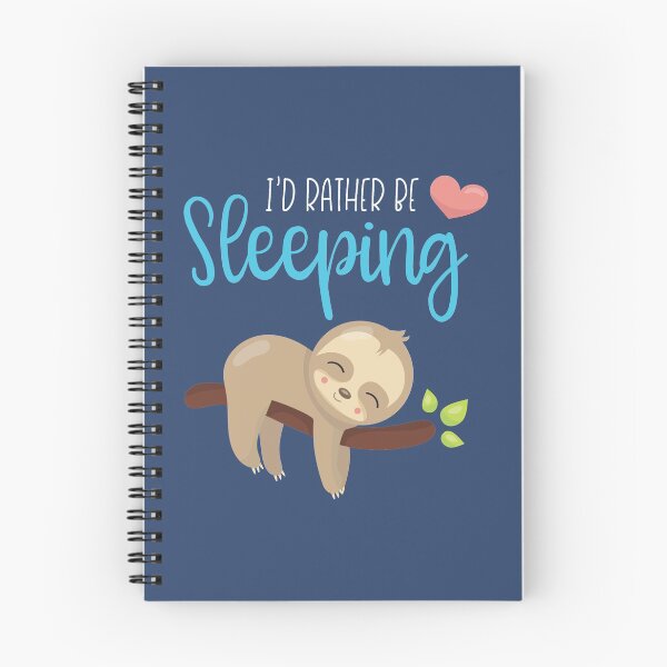 Item preview, I'd Rather Be Sleeping - Cute Sloth designed and sold by Jandsgraphics.