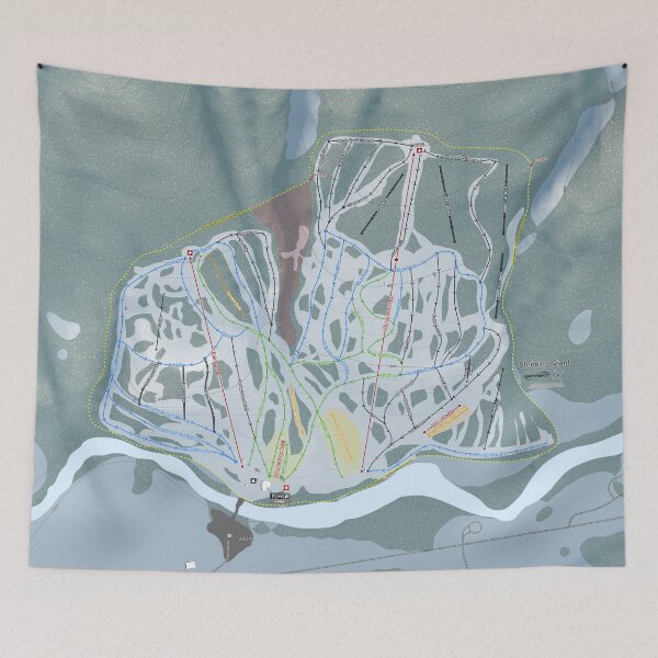 Item preview, Sleeping Giant Resort Trail Map designed and sold by Mapsynergy.