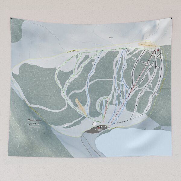 Item preview, Meadowlark Resort Trail Map designed and sold by Mapsynergy.