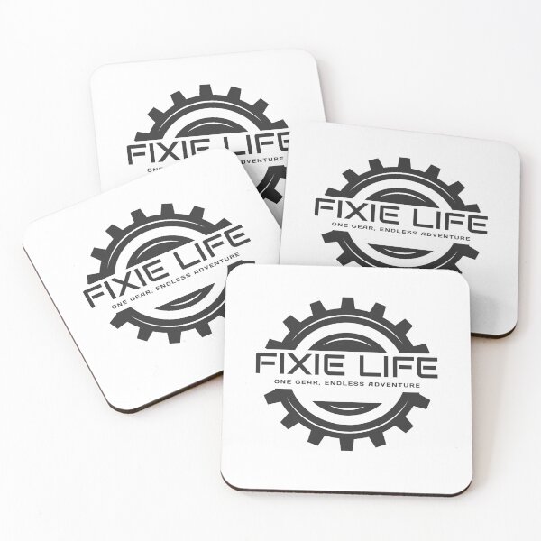 Item preview, Fixie Life One Gear Endless Adventure designed and sold by KlymCreations.