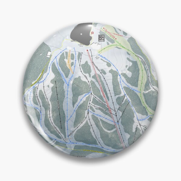 Item preview, Hogadon Resort Trail Map designed and sold by Mapsynergy.