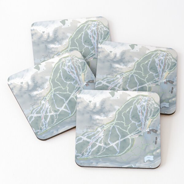 Item preview, Snowy Range Resort Trail Map designed and sold by Mapsynergy.