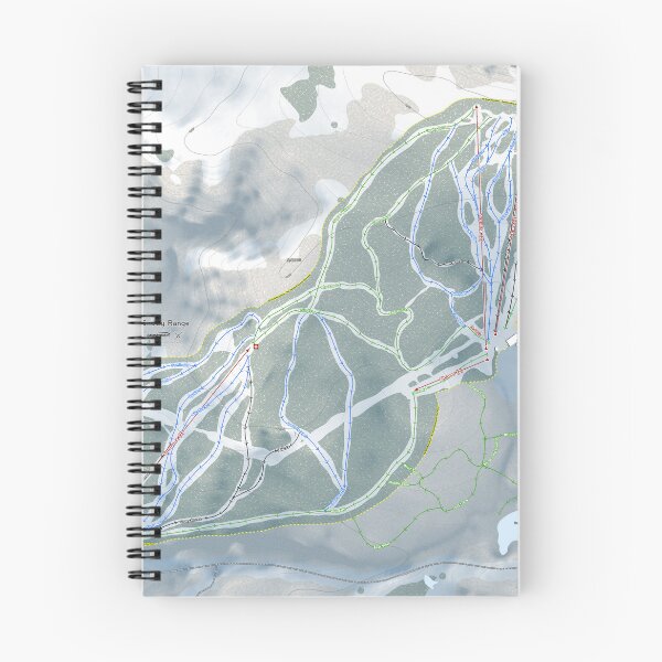 Item preview, Snowy Range Resort Trail Map designed and sold by Mapsynergy.