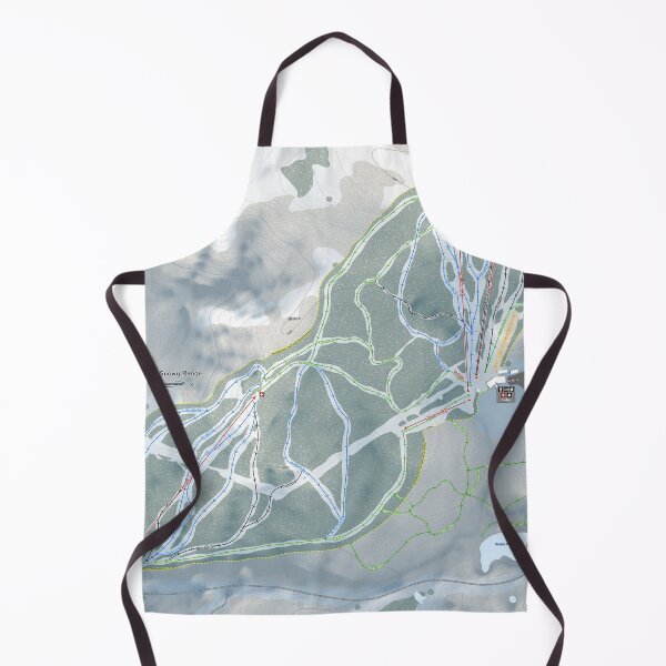 Item preview, Snowy Range Resort Trail Map designed and sold by Mapsynergy.