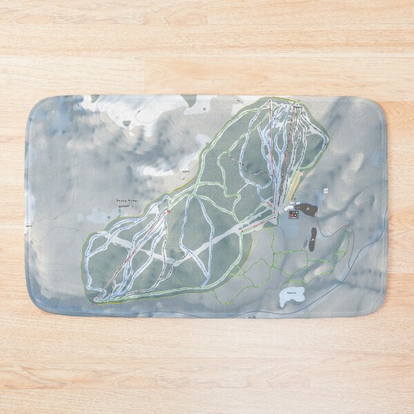 Item preview, Snowy Range Resort Trail Map designed and sold by Mapsynergy.