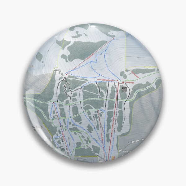 Item preview, Snow King Resort Trail Map designed and sold by Mapsynergy.