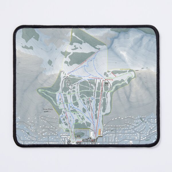 Item preview, Snow King Resort Trail Map designed and sold by Mapsynergy.