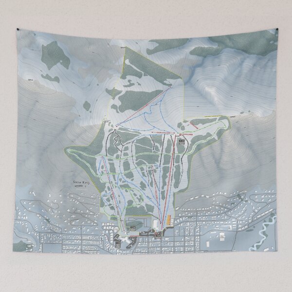 Item preview, Snow King Resort Trail Map designed and sold by Mapsynergy.