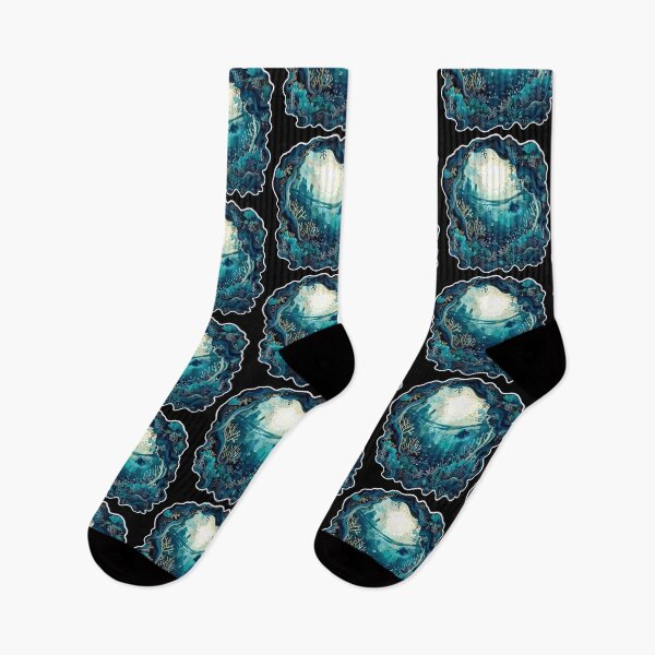 Item preview, Oceanic Shadows designed and sold by AI-Only Creations.