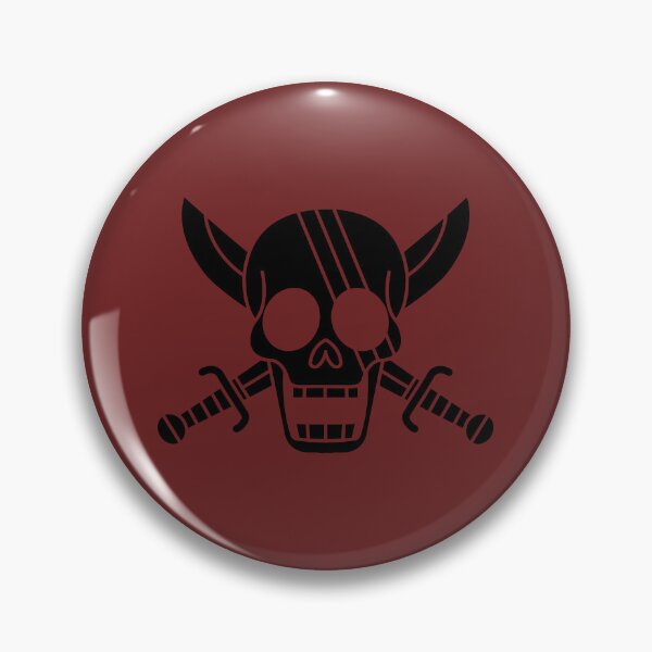 Item preview, Red Hair Pirates Jolly Roger 1 designed and sold by jimjimfuria.