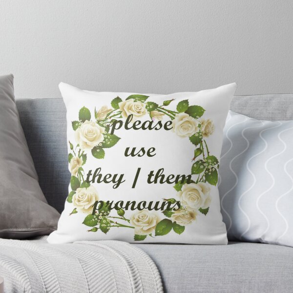 Item preview, Please Use They Them Pronouns designed and sold by Hallagay.