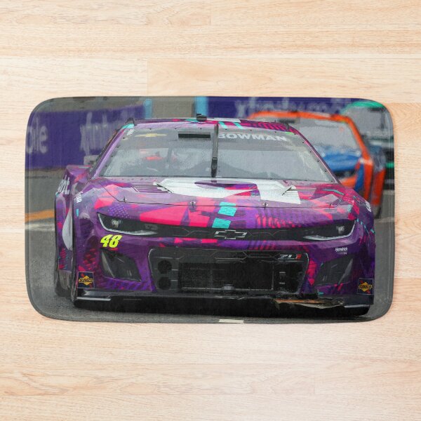 Item preview, Alex Bowman racing on the Chicago street course 2024 abstract designed and sold by Rodissimus1984.