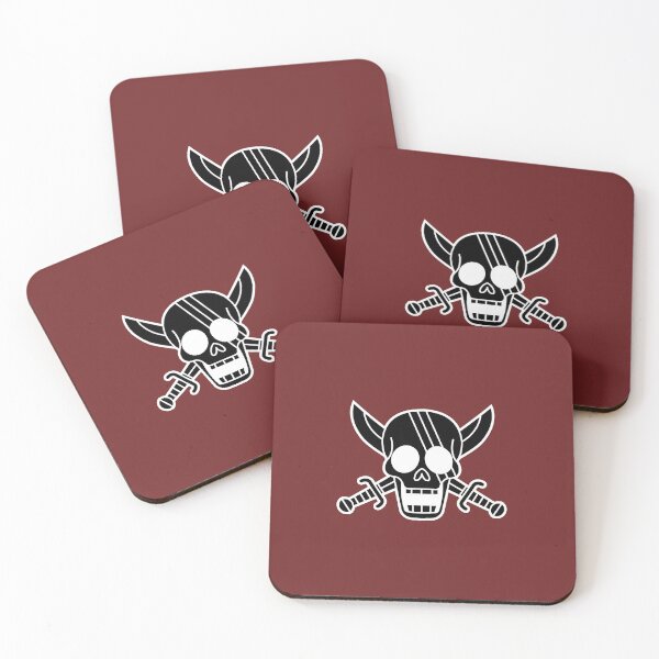 Item preview, Red Hair Pirates Jolly Roger 2 designed and sold by jimjimfuria.