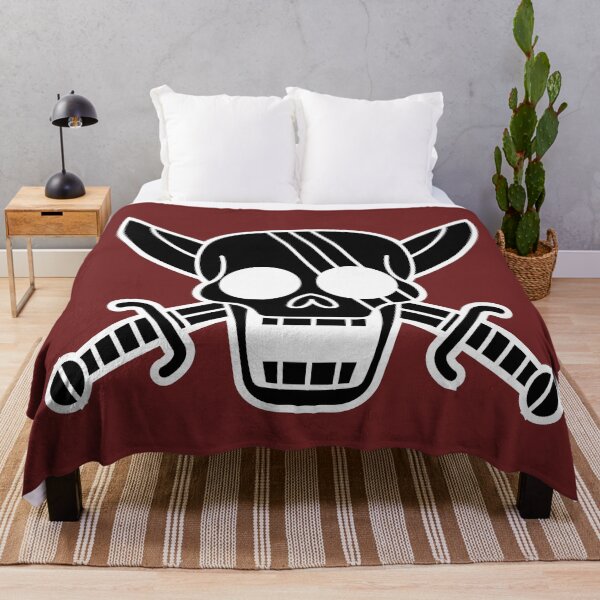 Item preview, Red Hair Pirates Jolly Roger 2 designed and sold by jimjimfuria.