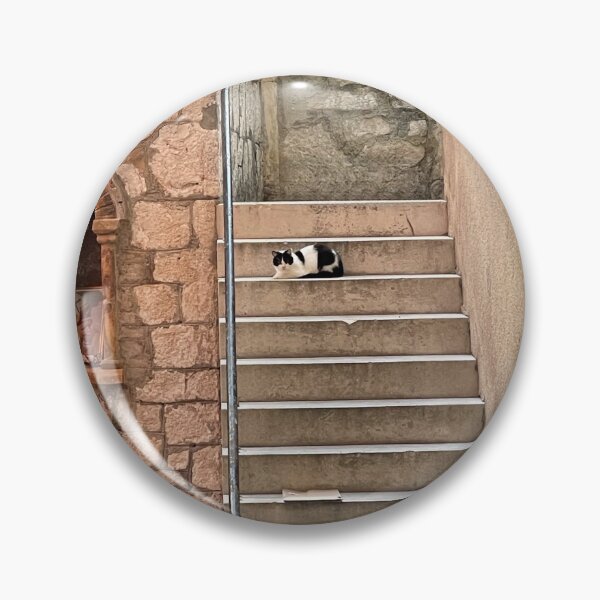 Item preview, Cat on step in Sibenik, Croatia designed and sold by Alison Crowe.
