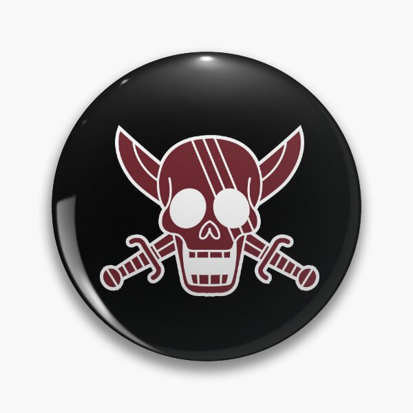 Item preview, Red Hair Pirates Jolly Roger 3 designed and sold by jimjimfuria.