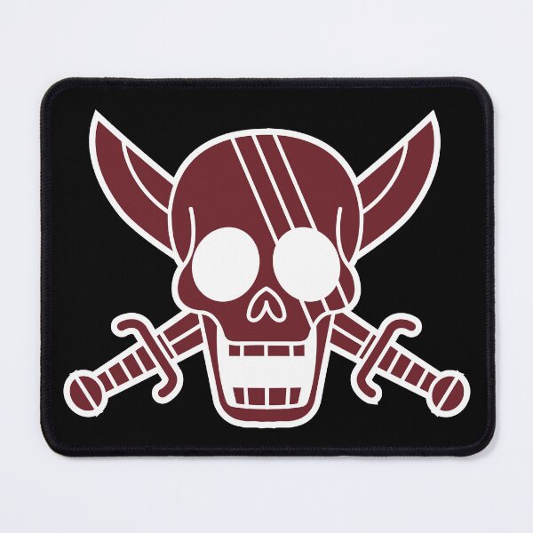 Item preview, Red Hair Pirates Jolly Roger 3 designed and sold by jimjimfuria.