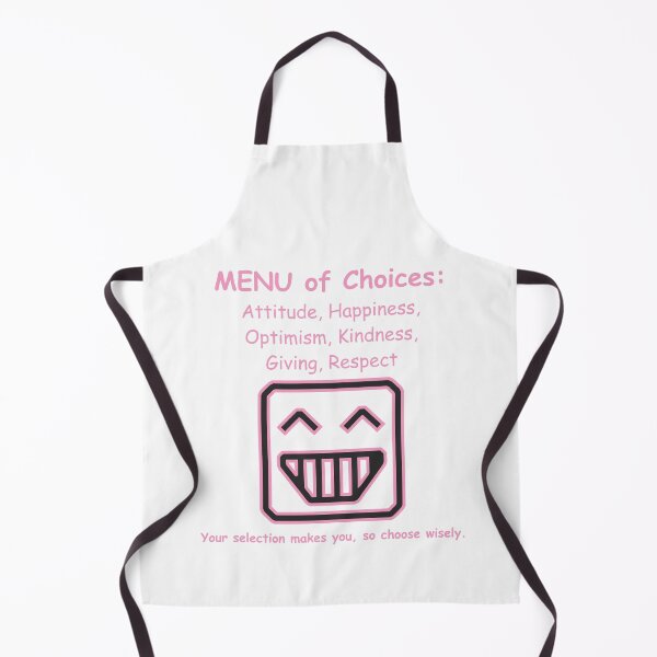 Item preview, Menu of Choices that Make You Pink Robot Face designed and sold by TerScott.