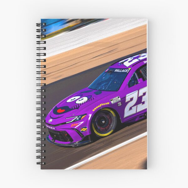 Item preview, Bubba Wallace racing his 2024 Nascar Cup racecar abstract designed and sold by Rodissimus1984.