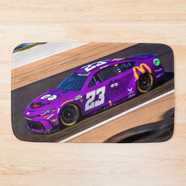 Item preview, Bubba Wallace racing his 2024 Nascar Cup racecar abstract designed and sold by Rodissimus1984.