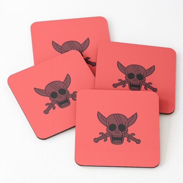 Item preview, Red Hair Pirates Jolly Roger 4 designed and sold by jimjimfuria.