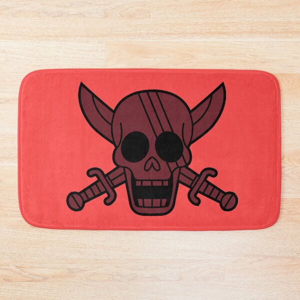 Item preview, Red Hair Pirates Jolly Roger 4 designed and sold by jimjimfuria.