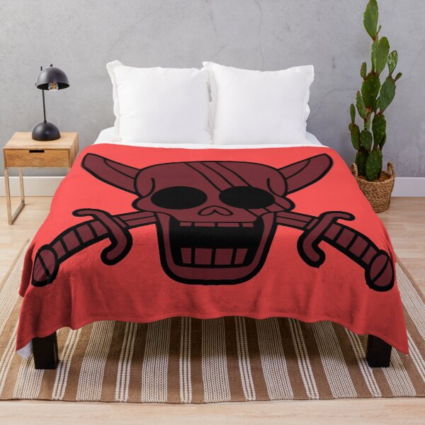 Item preview, Red Hair Pirates Jolly Roger 4 designed and sold by jimjimfuria.