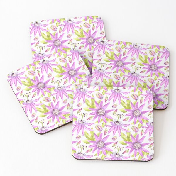 Item preview, Purple Passiflora designed and sold by poppy-lee.