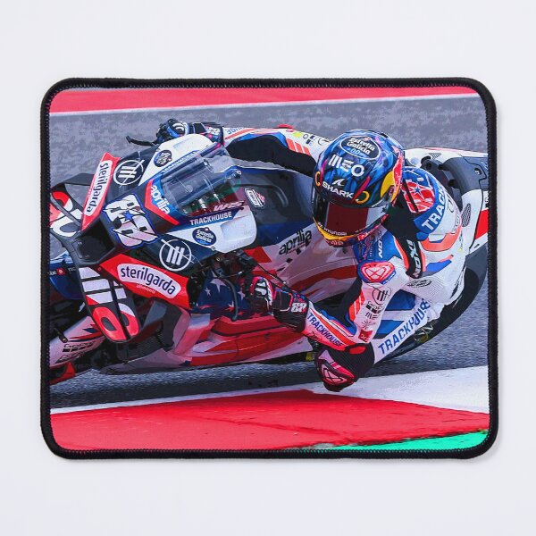 Item preview, Miguel Oliveira racing in the corners during the 2024 Dutch TT in Assen abstract designed and sold by Rodissimus1984.
