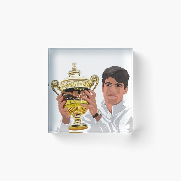 Item preview, Carlos Alcaraz: Wimbledon Champion 2024 designed and sold by GrizzlyCollective.