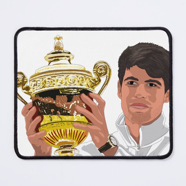 Item preview, Carlos Alcaraz: Wimbledon Champion 2024 designed and sold by GrizzlyCollective.